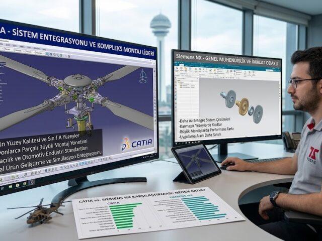 CATIA ve Siemens NX Arasındaki Farklar Nelerdir?