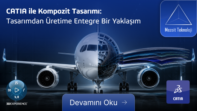 CATIA ile Kompozit Tasarımı: Tasarımdan Üretime Entegre Bir Yaklaşım