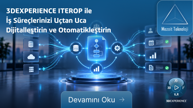 blog 13 3DEXPERIENCE ITEROP ile İş Süreçlerinizi Uçtan Uca Dijitalleştirin ve Otomatikleştirin